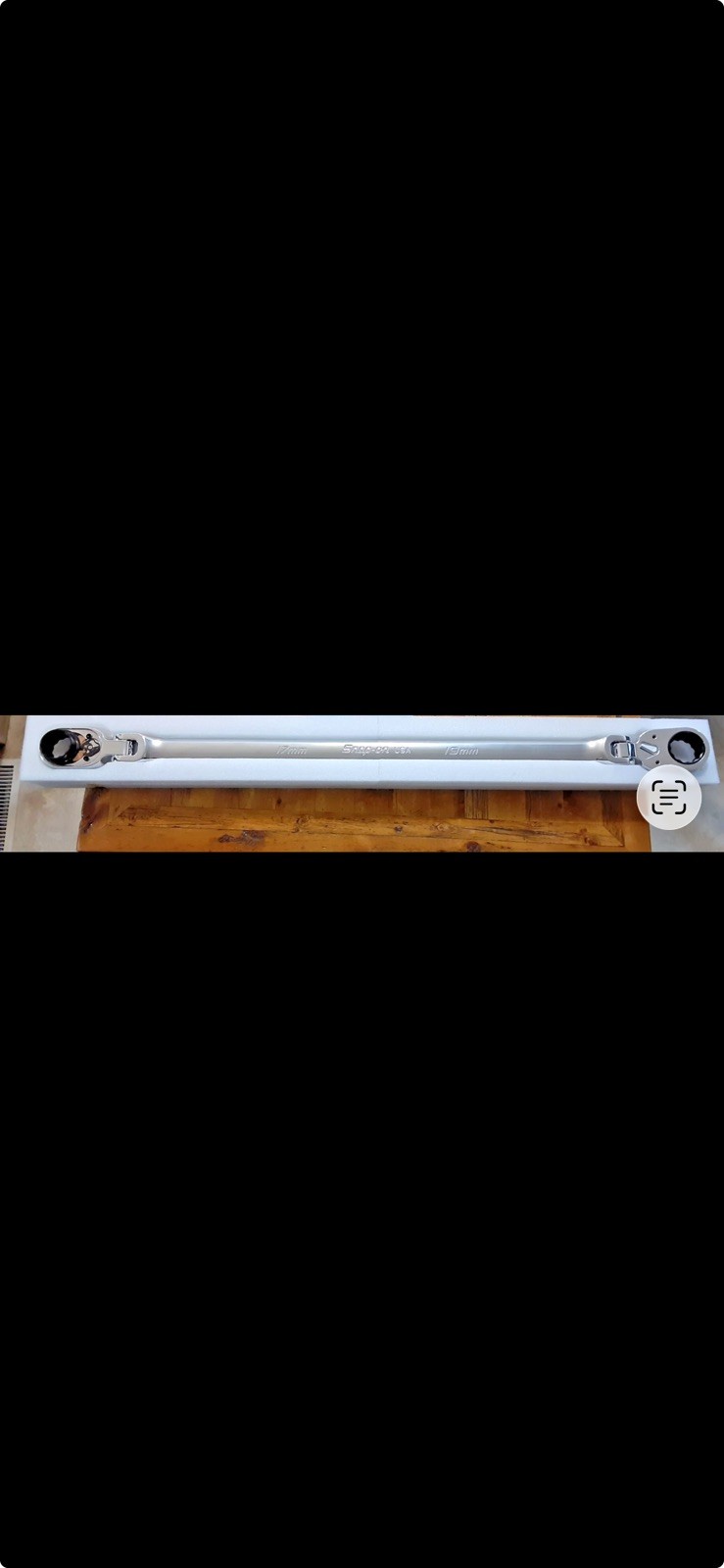 🟢 NEW GIANT Snap-On RARE 48” Ratcheting Box Wrench Tool Prop Display Wall Mount