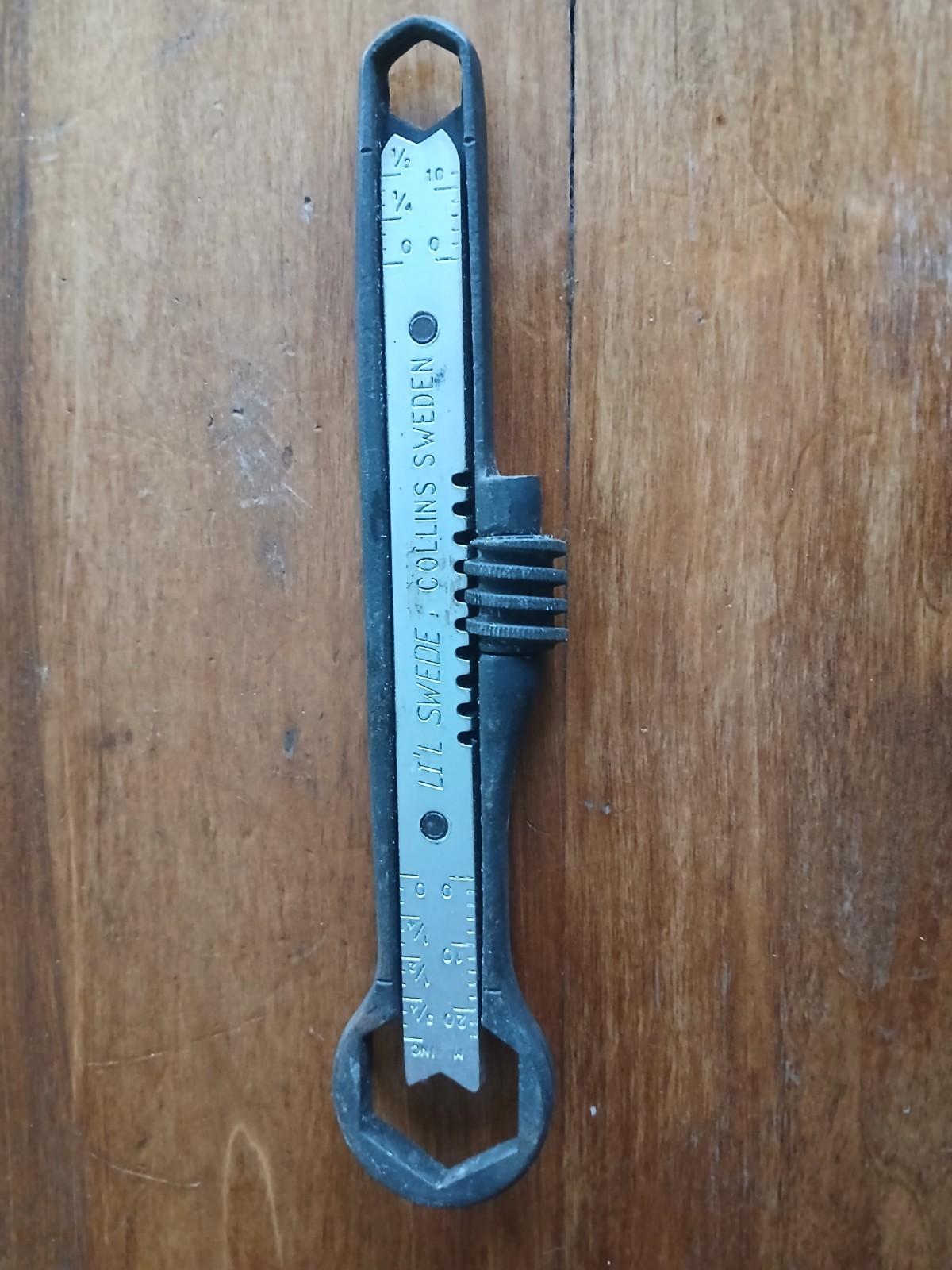 Vintage  LI'l Swede Collins Sweeden Double End Adjustable Wrench