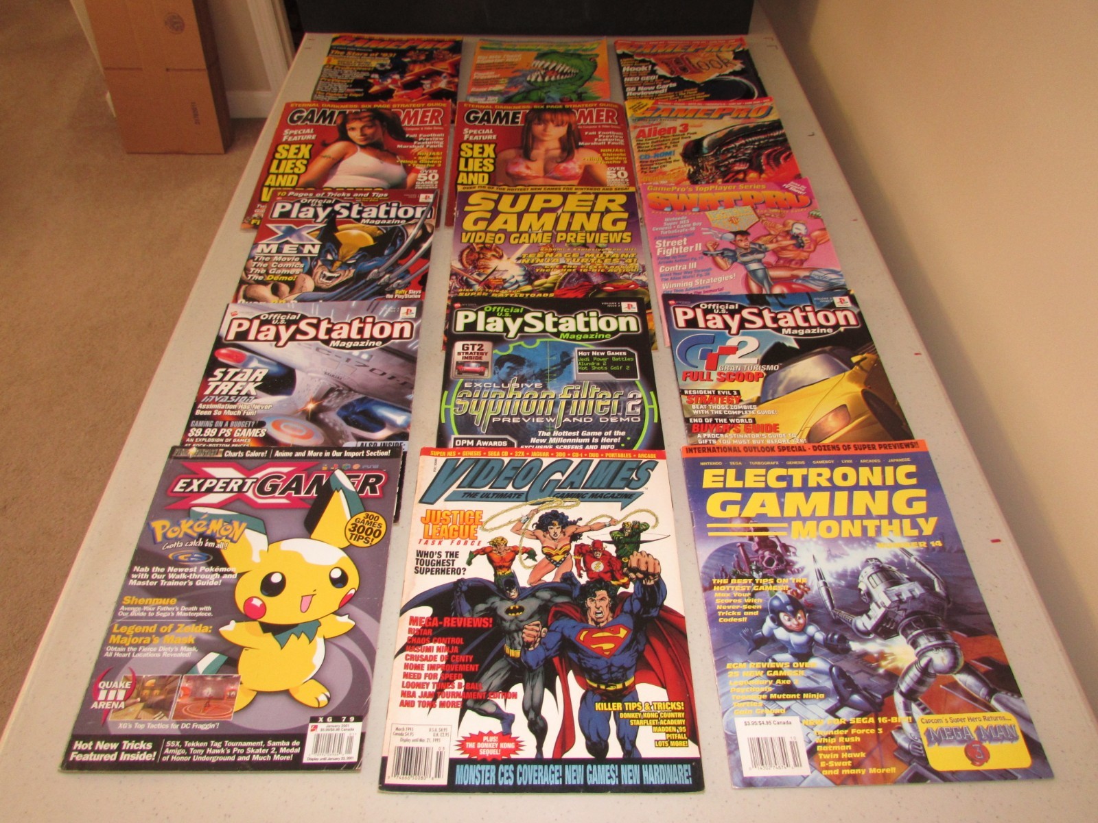 GAMING MAGAZINES