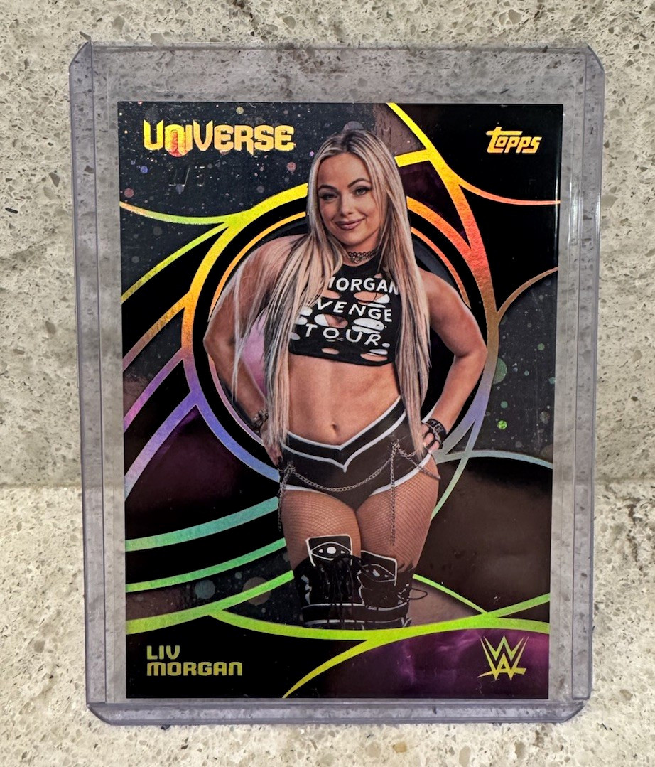 2026 Topps Universe WWE Liv Morgan Card #70 2/5