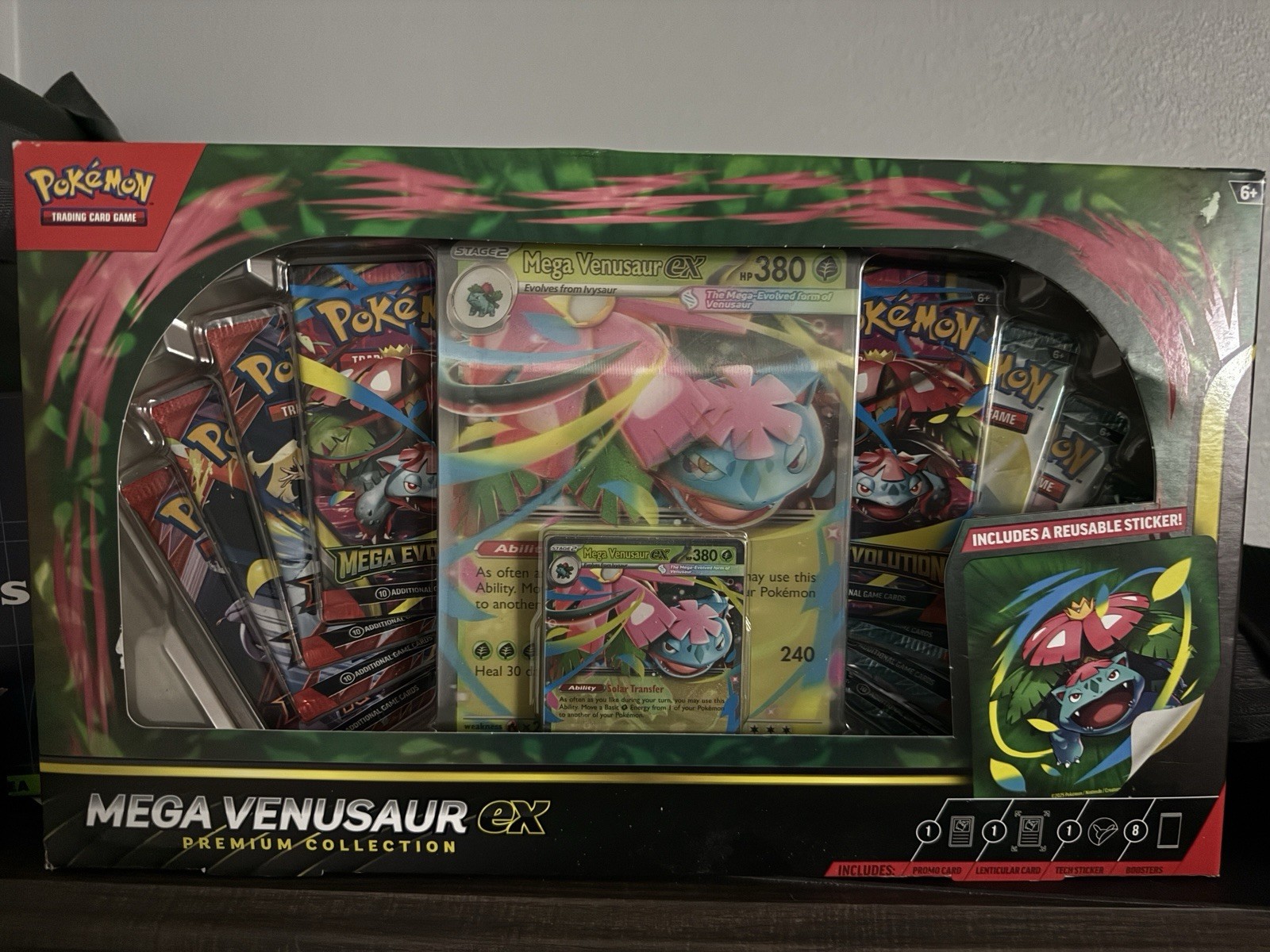 Pokemon Mega Venusaur EX Premium Collection Box