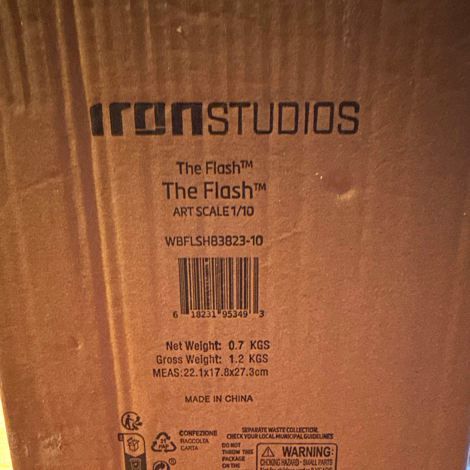 Iron Studios The Flash Art Scale 1:10 Statue Comic Book Heroes WBFLSH83823-10
