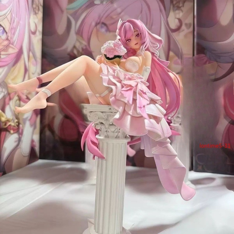 Honkai Impact 3 Elysia 11.81in Anime Figure Statue Desktop Decor Boxed Gift Toy