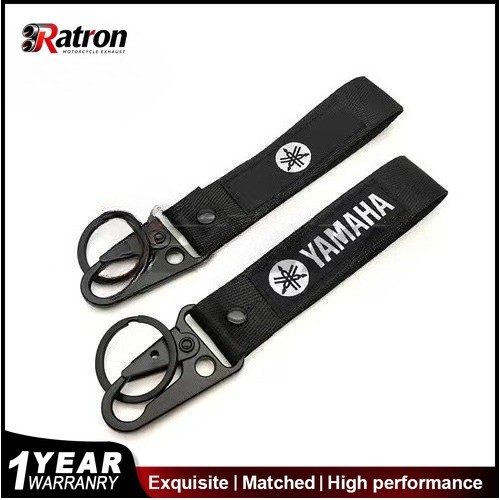 Motorcycle Bmbroidered Embroidered Keychain Pendant fit for Yamah Key Backpack