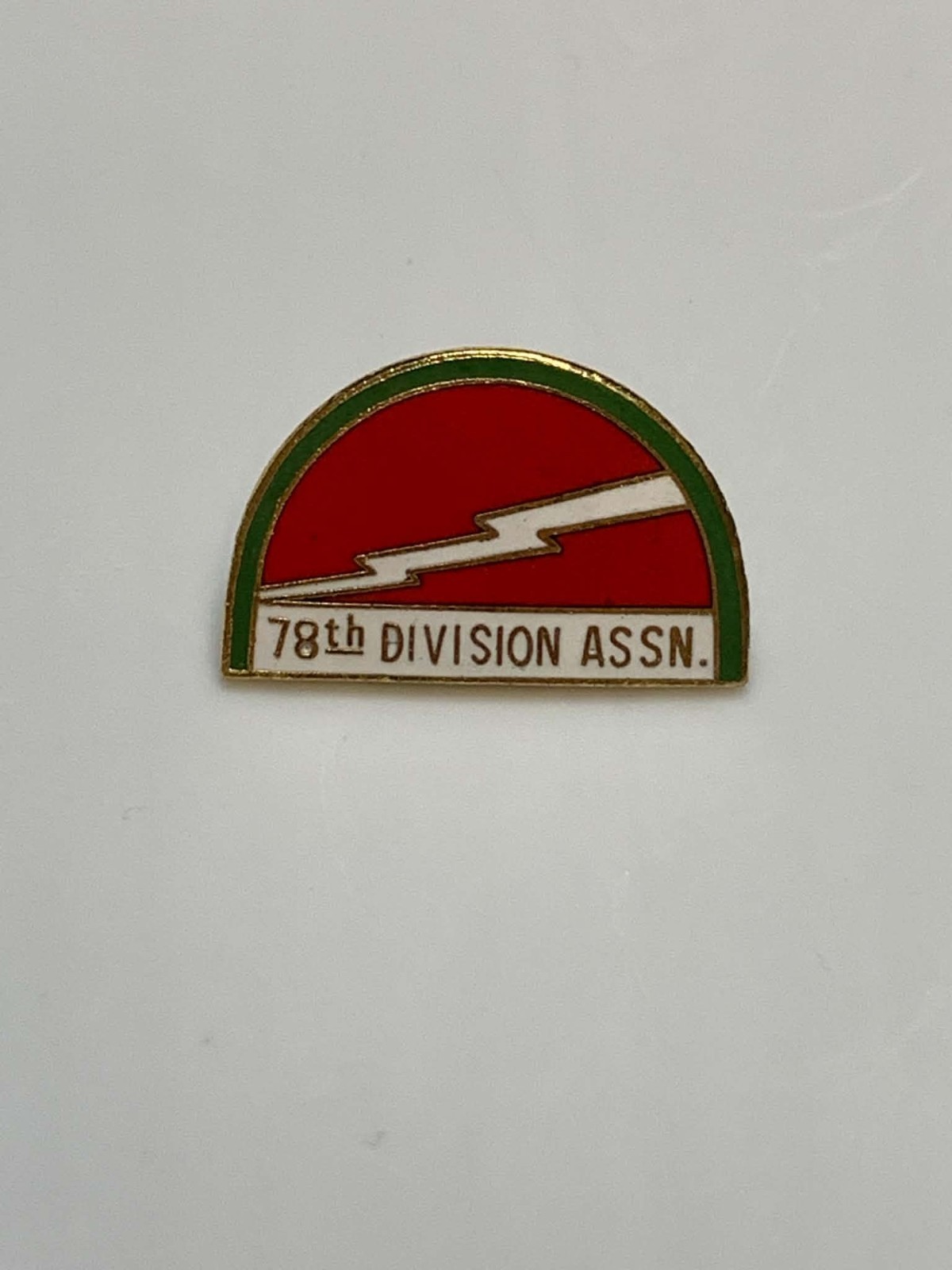 Original WW1 US Army 78th Division Veterans Pin