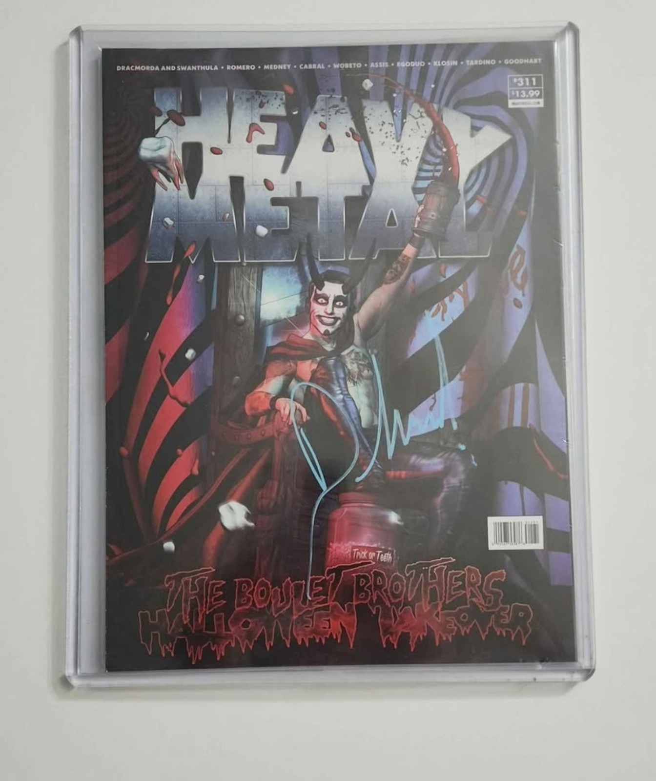 Heavy Metal Magazine #311 Signed Danhausen