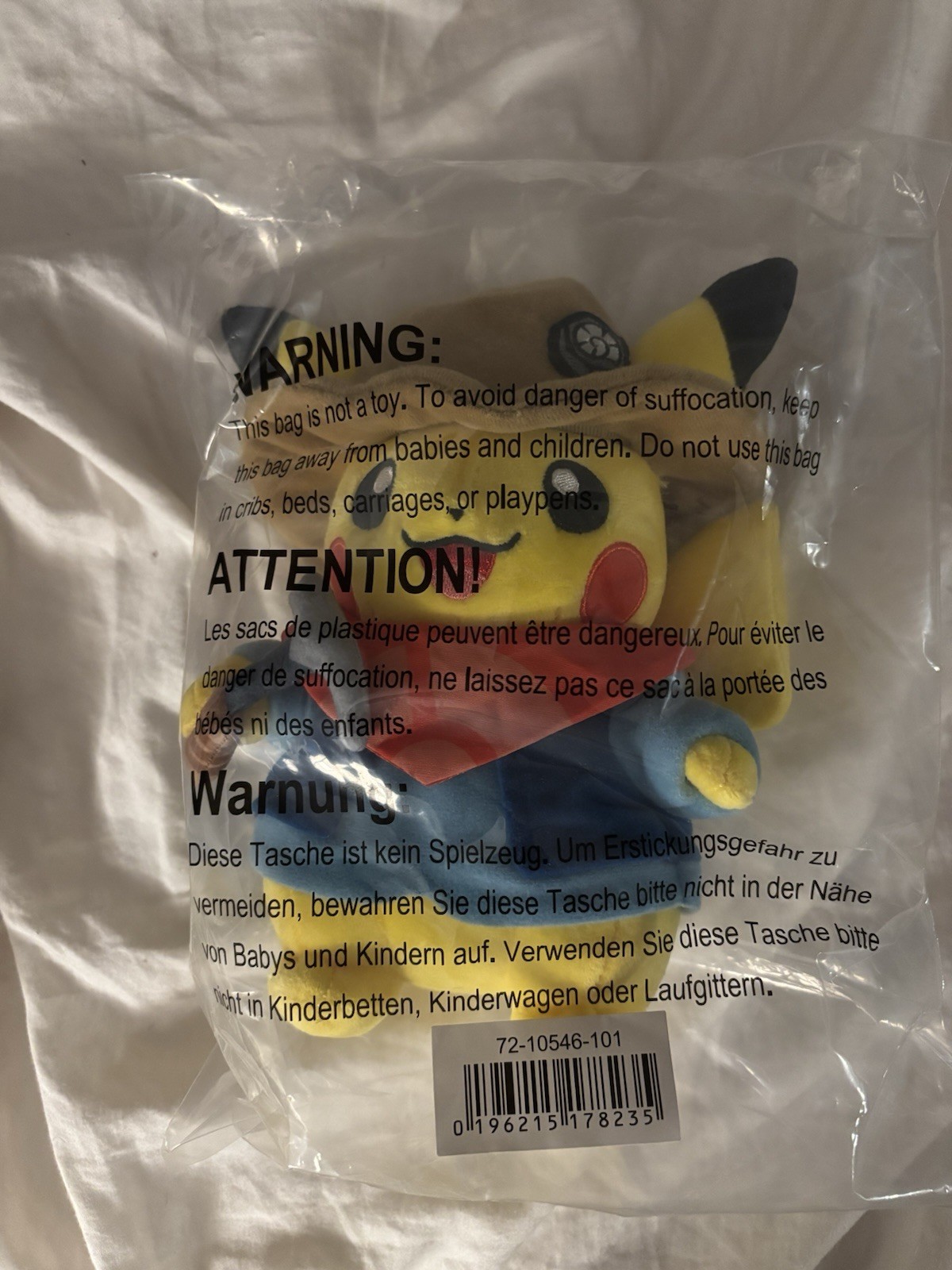 Pokémon Fossil Museum: Excavator Pikachu Plush - 8 ¼ In.