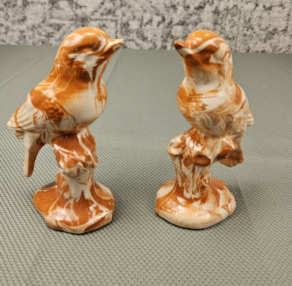 2 Vtg Ceramic Birds 6