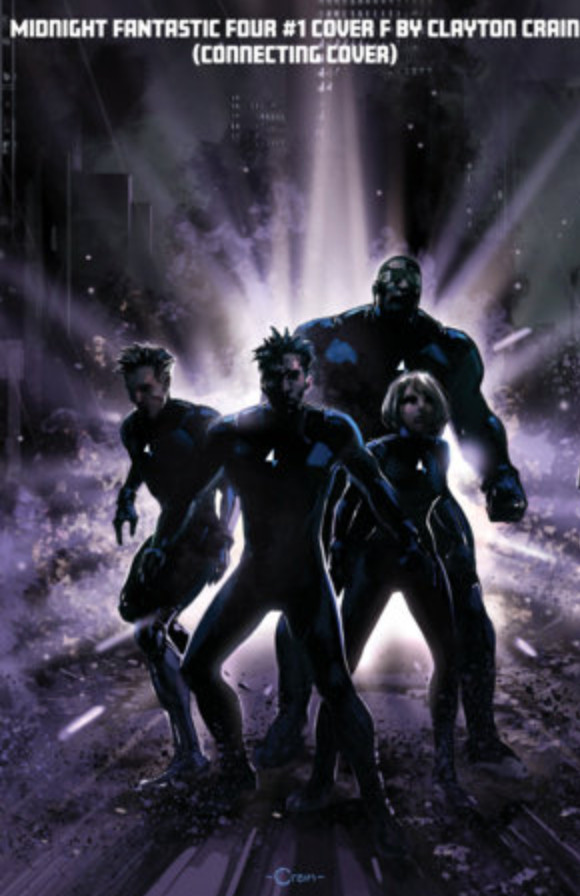 Midnight FANTASTIC FOUR #1  **COVER SELECT** [1:25][1:50][1:100] PRESALE 10/07