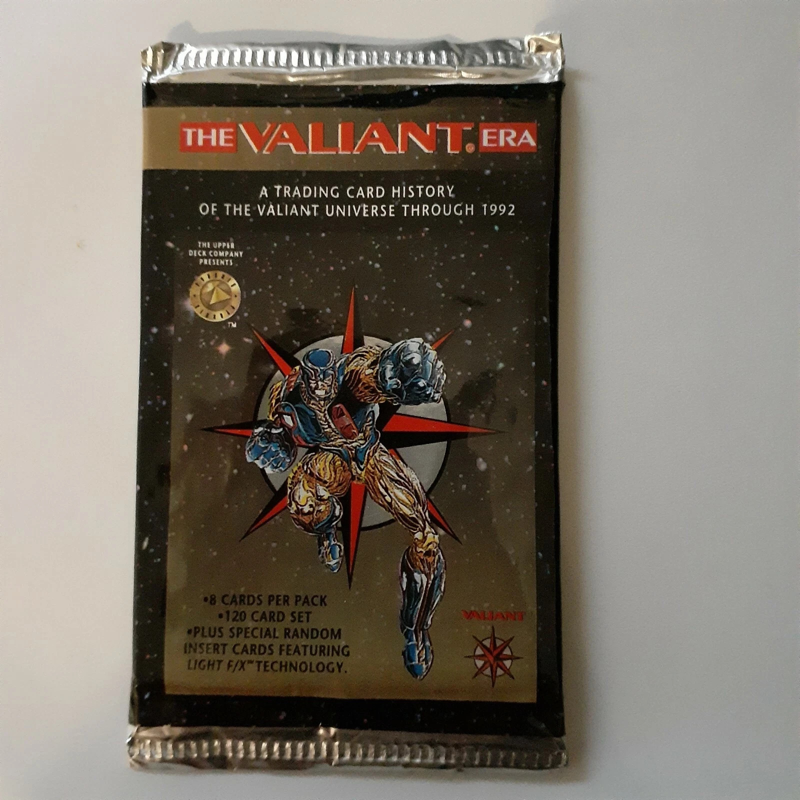 1993 The Valiant Era Upper Deck Trading Cards Sealed Comic Art Pack Vintage