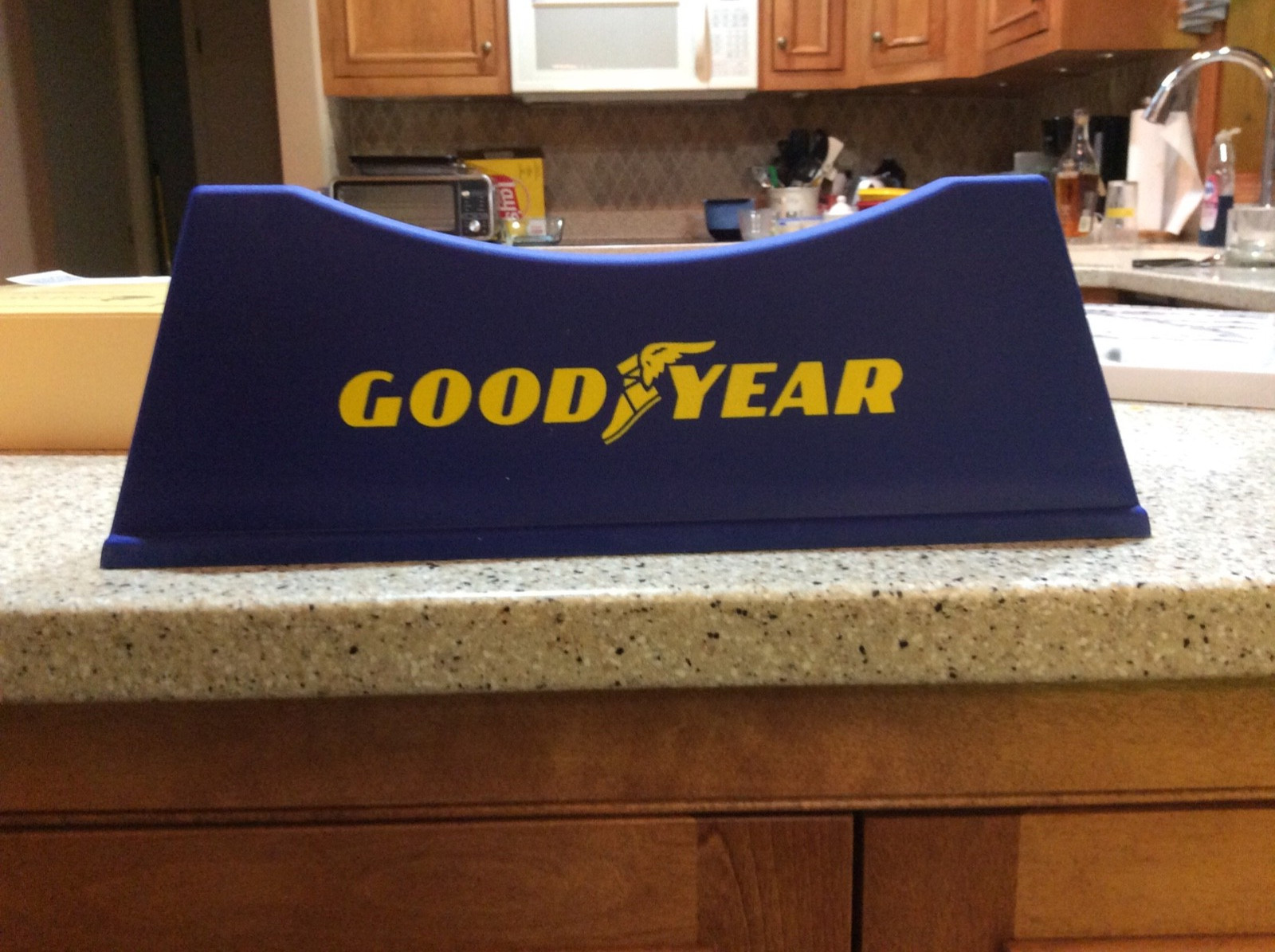 GOODYEAR TIRE DISPLAY STAND ADVERTISING SIGN