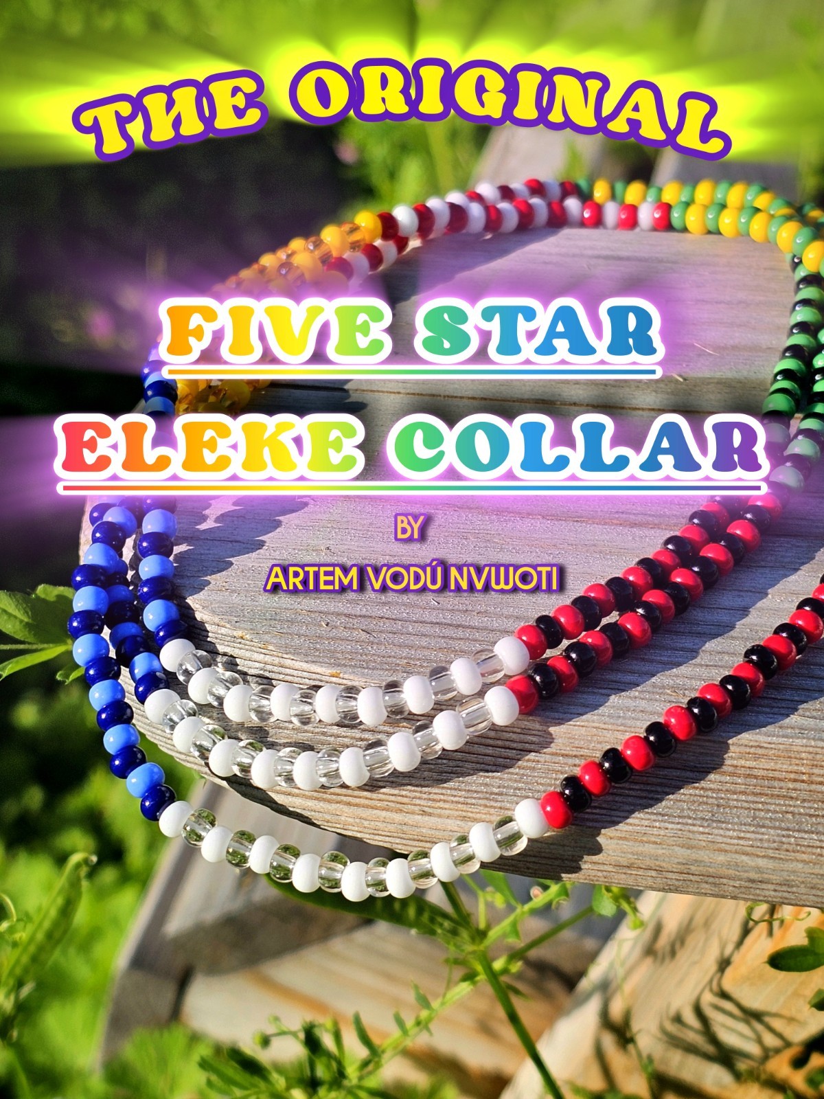 7 POTENCIAS ELEKE COLLAR SET Handmade Hoodoo Lucumí Orisha Beads Santería Yoruba