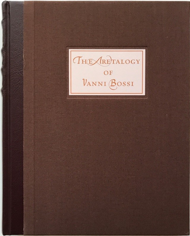The Aretalogy of Vanni Bossi by Stephen Minch - Book
