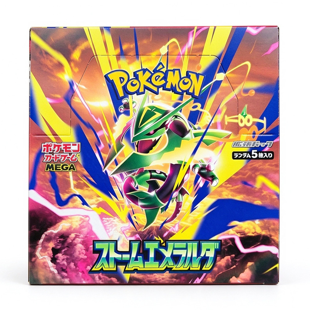 Pokemon TCG Storm Emeralda Mega Booster Box Japanese Mega M6 Booster Box
