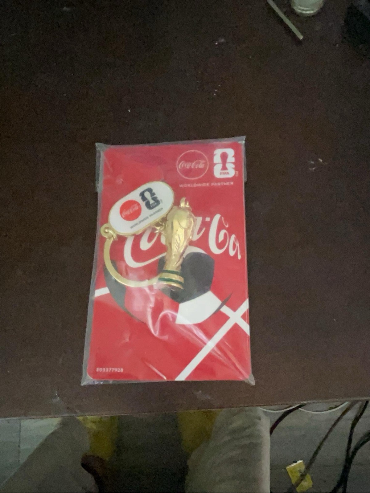 Coca-Cola FIFA World Cup Trophy Keychain