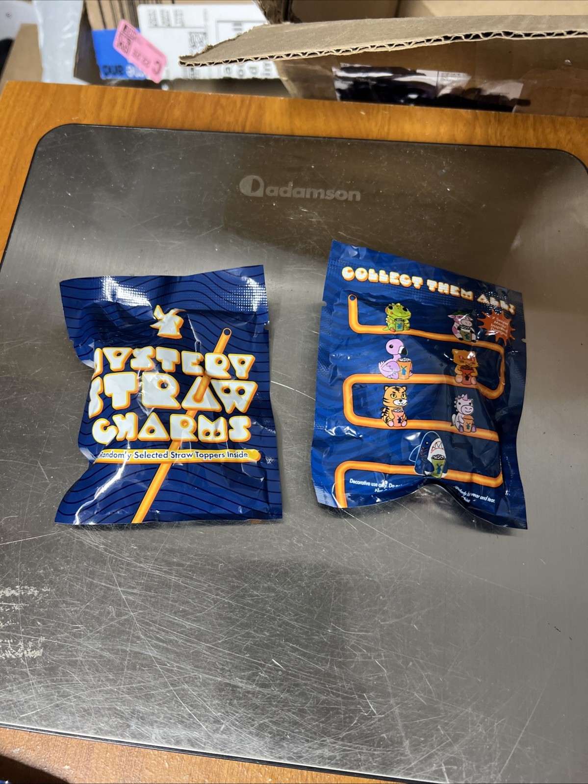 2 Dutch Bros MYSTERY Animal STRAW CHARMS  Drop 9/29/26 BLIND BAGs unopened