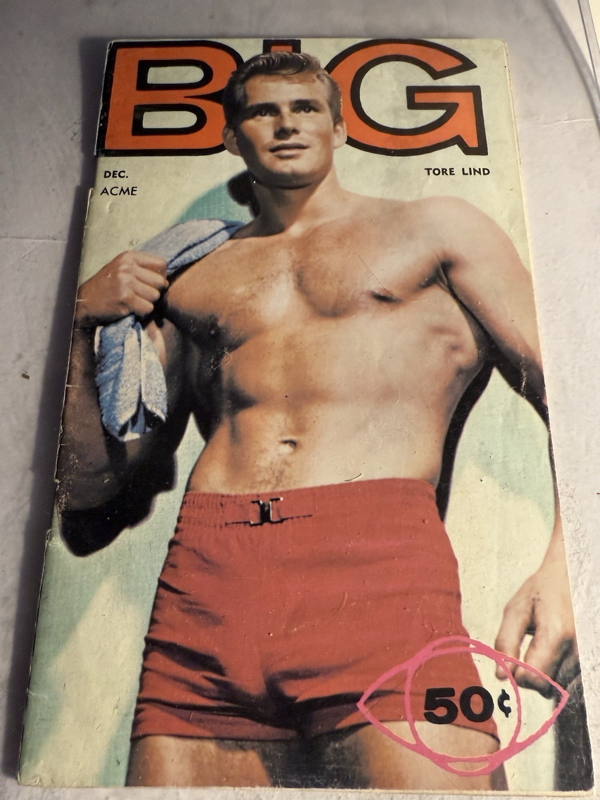 BIG DEC. 1965 PHYSIQUE PHOTOGRAPHY & ART MAGAZINE GAY Interest RARE
