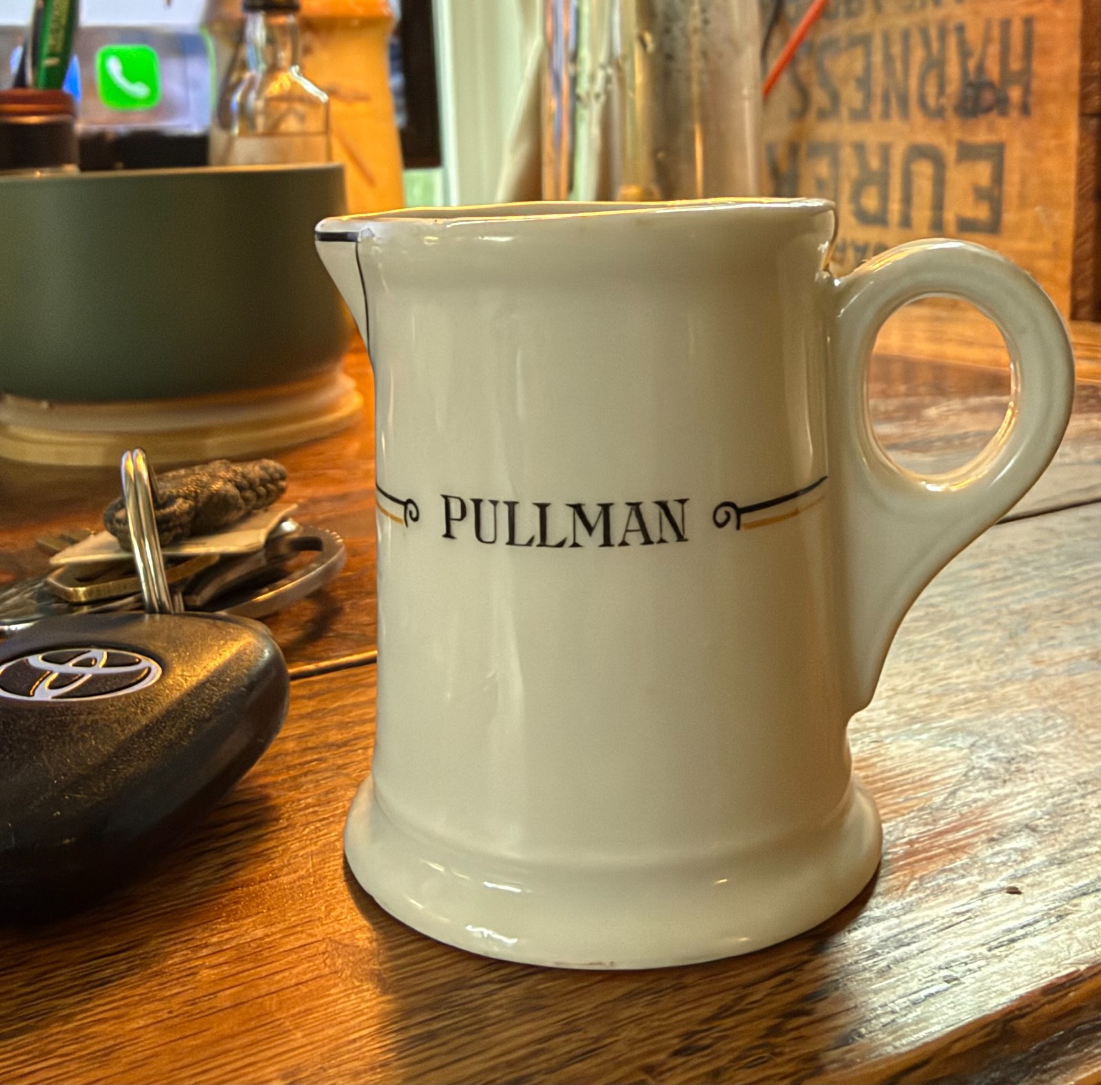 1909 Pullman Railroad Calumet Creamer Bauscher Bros Germany Dining Car China