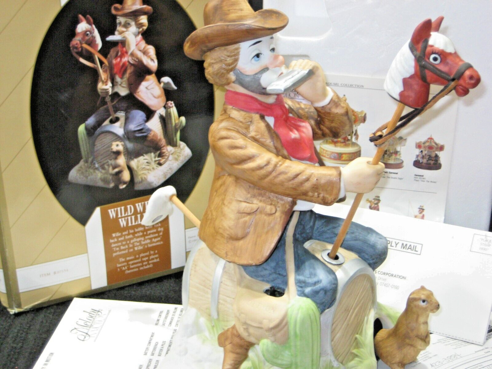 Melody In Motion WILD WEST WILLIE -W/Boxes/Papers-Excellent /Working #07154