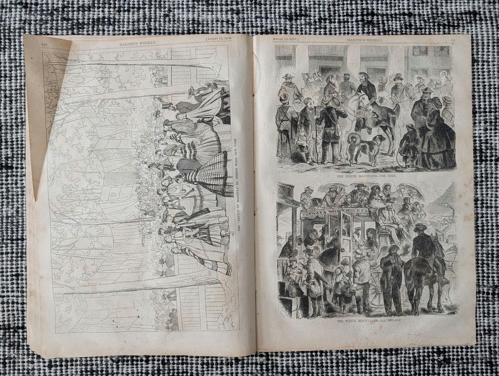 1859 Mountain Meadows Massacre, Pikes Peak Gold Mines, White Mountains — Aug 13