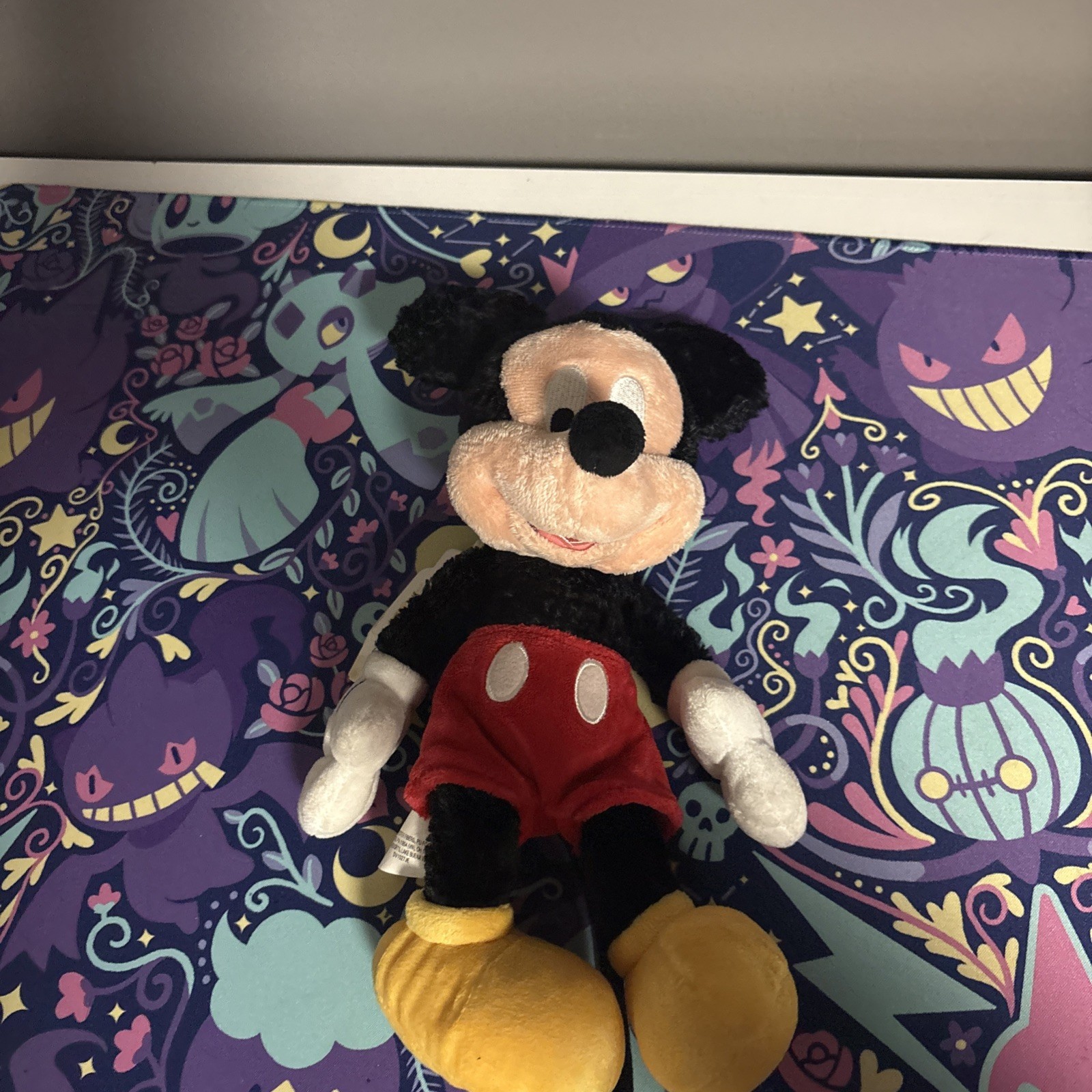 NWT Vintage Mickey Mouse Walt Disney World Store Bean Bag Plush Toy Exclusive
