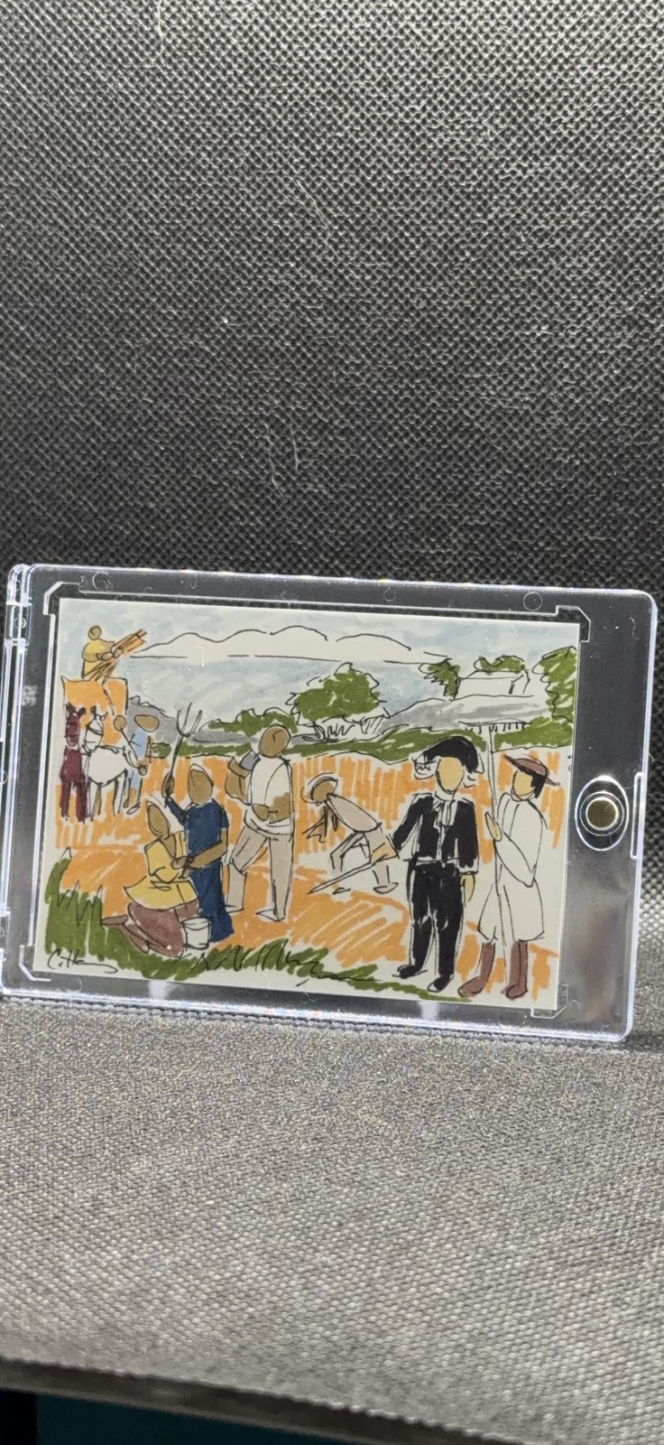 2021 Historic Autographs Washington Chronicles Crystal Haring Farmer One of One