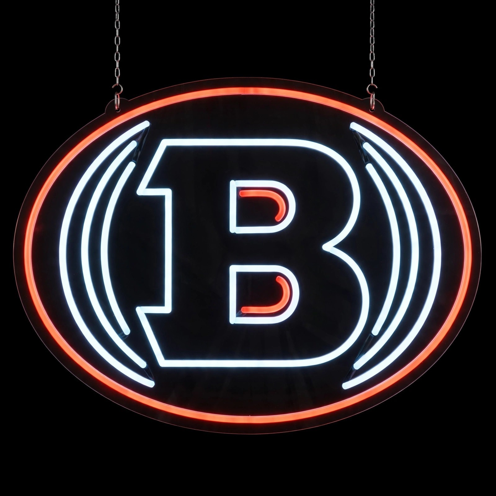 Cincinnati Bengals LED Neon Sign With Dimmer USB Powered Adjustable Light