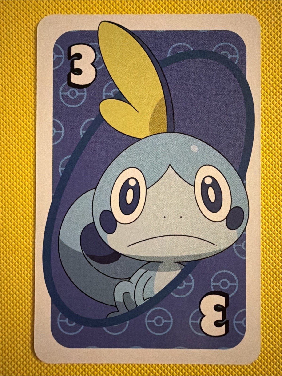 Mattel Pokemon Asia Uno Card - BLUE #3 Sobble