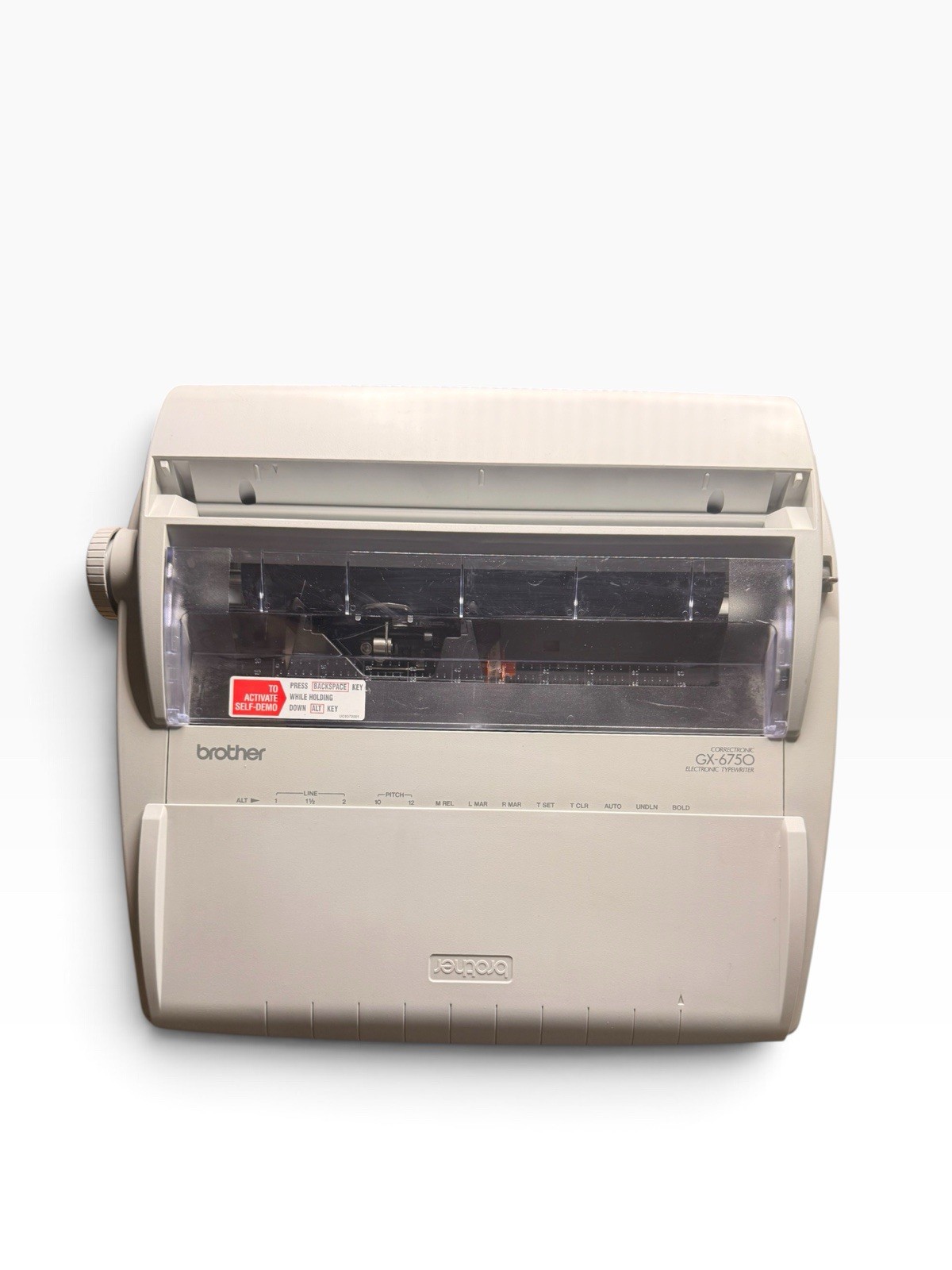 Correctonic Brother GX-6750 Electronic Typewriter Fully Serviced & Tech Tested