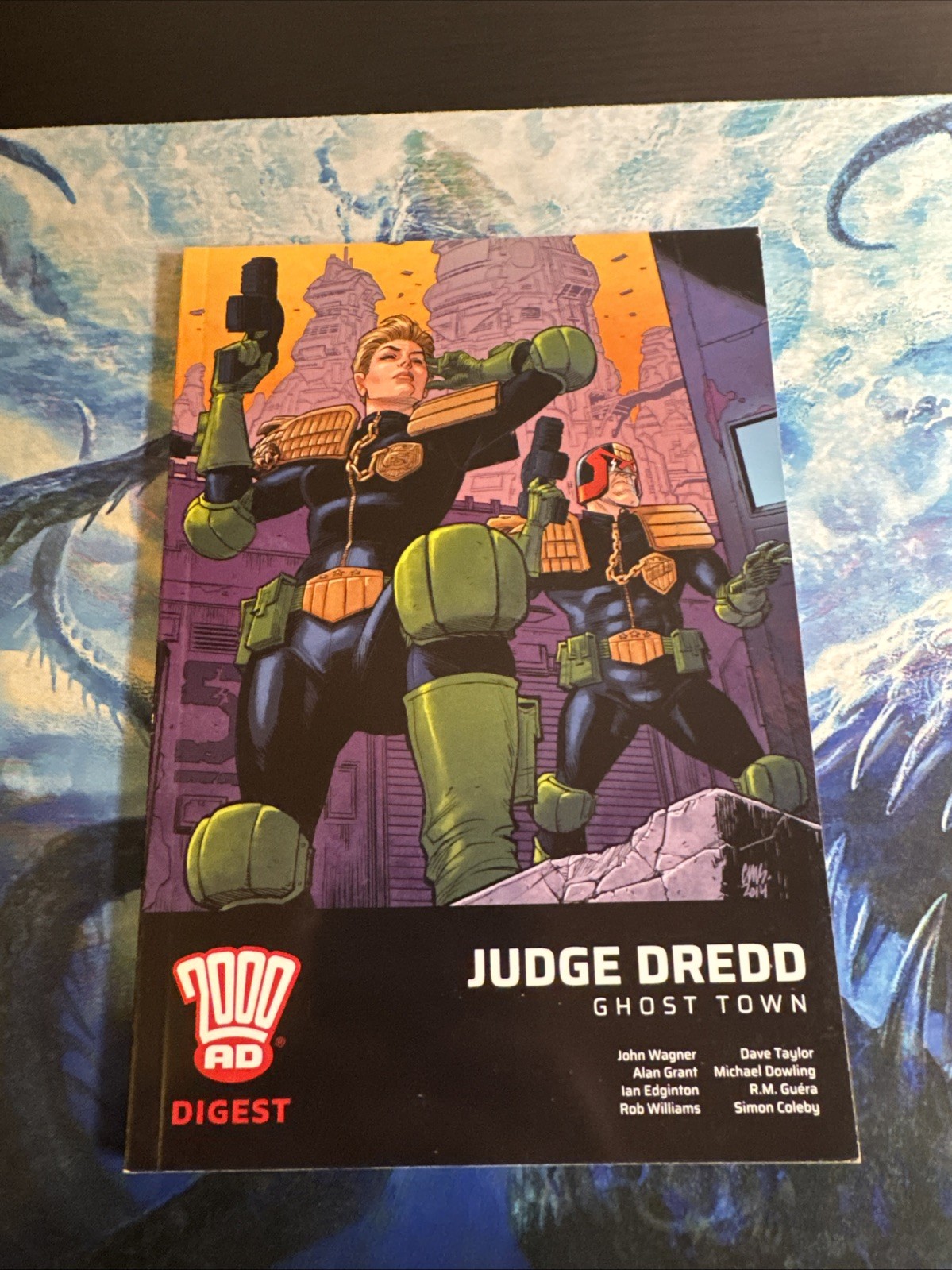 2000 AD Digest Judge Dredd Ghost Town TPB Graphic Novel John Wagner Paperback
