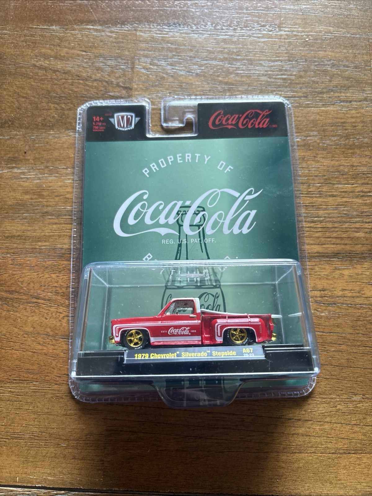 CHASE M2 1979 Chevrolet Silverado Stepside Coca-Cola Diecast