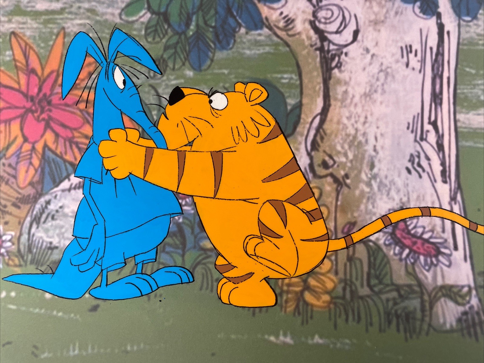 The Ant And The Aardvark Animation Cel 1969 Vtg Cartoon Network Pink Panther I8