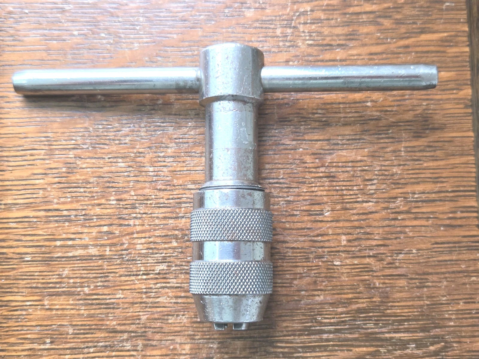 Vintage L. S. Starrett No. 93C T- Handle Tap Wrench Machinist Tool USA
