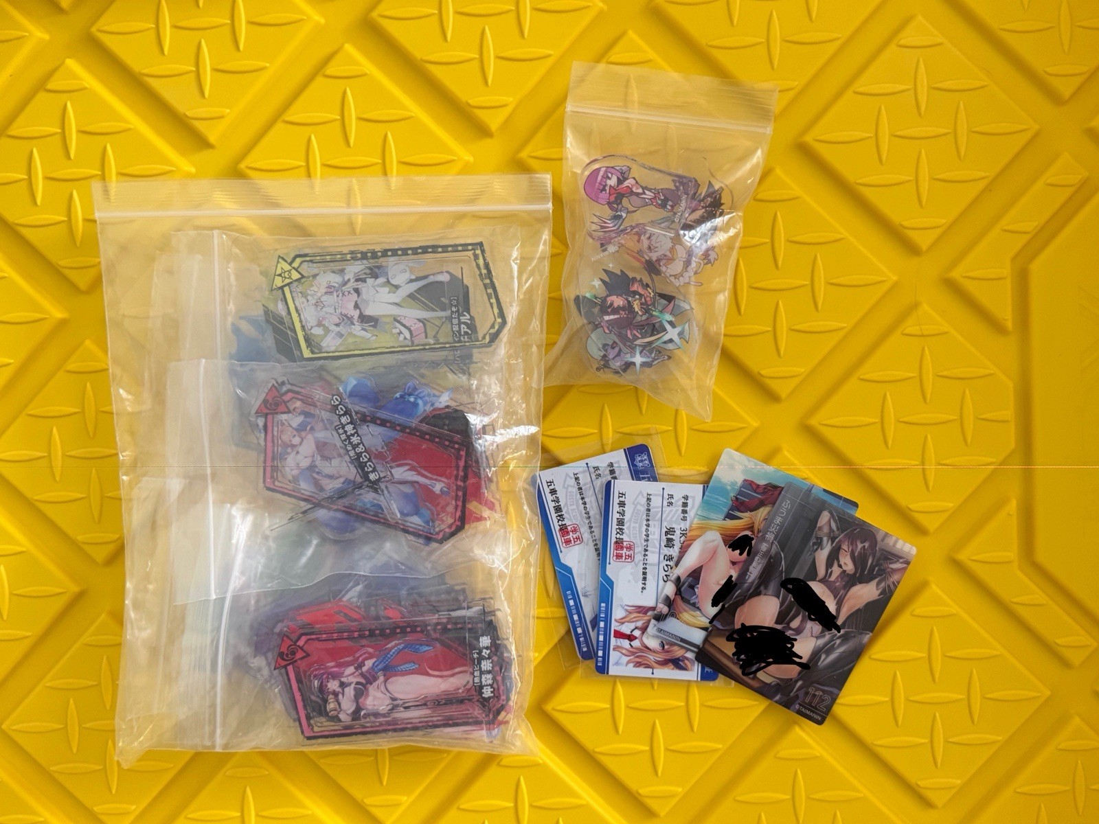 Taimanin RPGX LOT OF 12 Acrylic Standees + School card + more Lilith soft USA