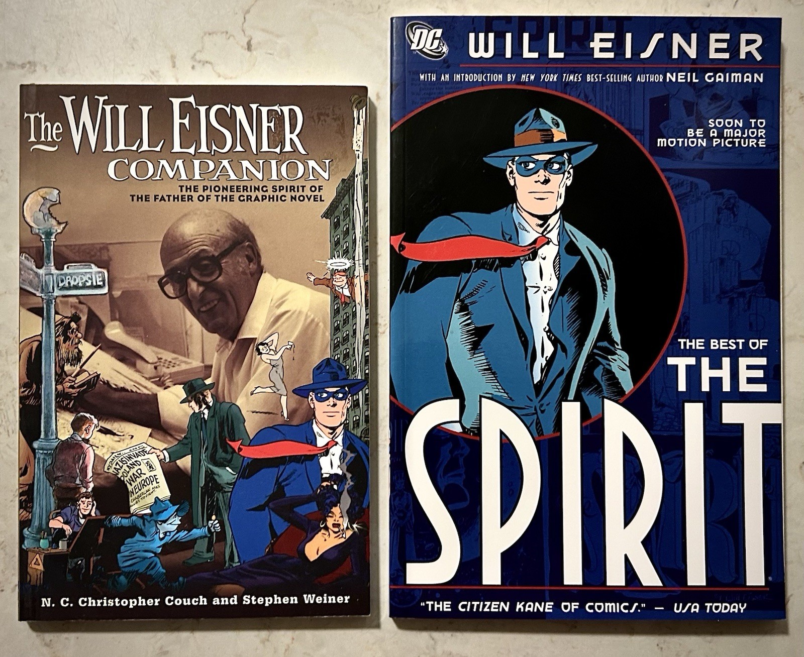 Will Eisner Companion + Best of The Spirit DC Comics Graphic Novel TPB Lot NEW
