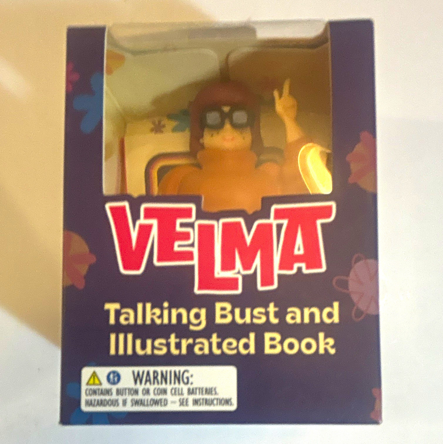 Scooby-Doo Velma Talking Bust Figure with Illustrated Book Hanna-Barbera
