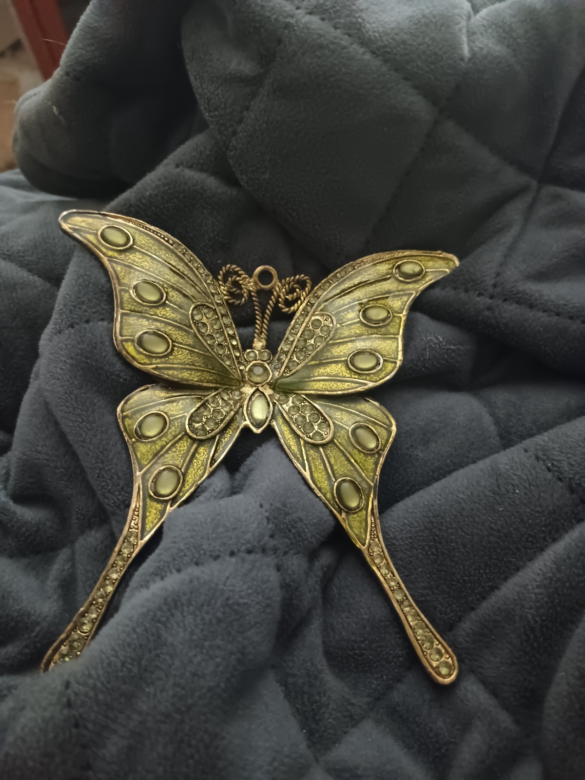 brass butterfly home decor