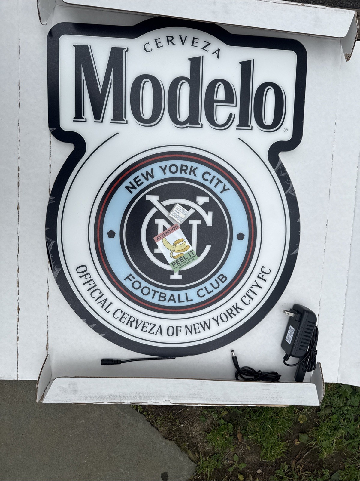 New York Football Club Modelo Neon Sign 24x20