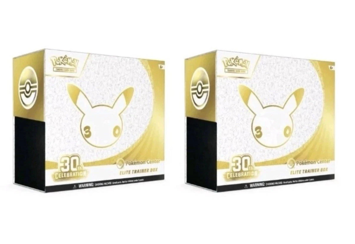 (PRE-SALE) Pokemon Center 30th Anniversary Elite Trainer Box ETB x2 NEW SEALED