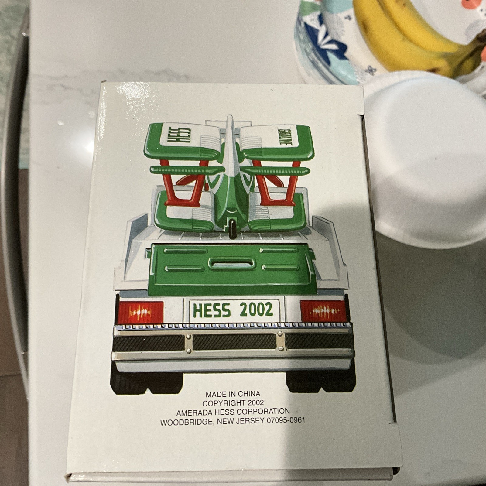 2002 Hess toy Truck and Airplane