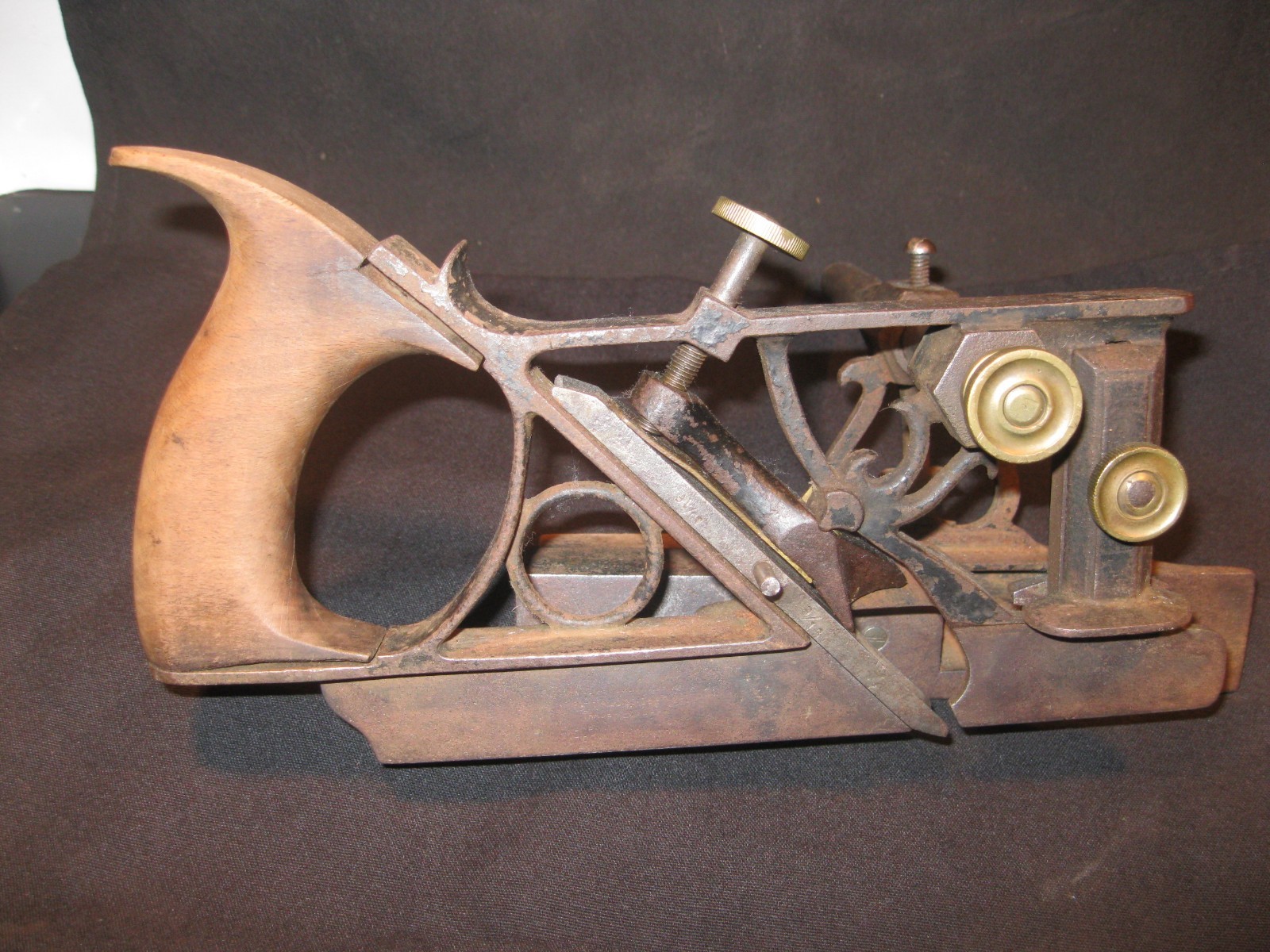 Very Rare Phillips Patent Aug 13 1867 Plow Plane Babson & Repplier Free USA Ship