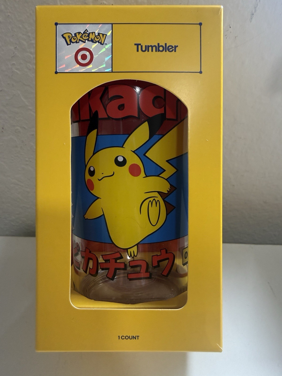 Pokémon x Target Limited Edition 30th Anniversary Pikachu Tumbler 20oz