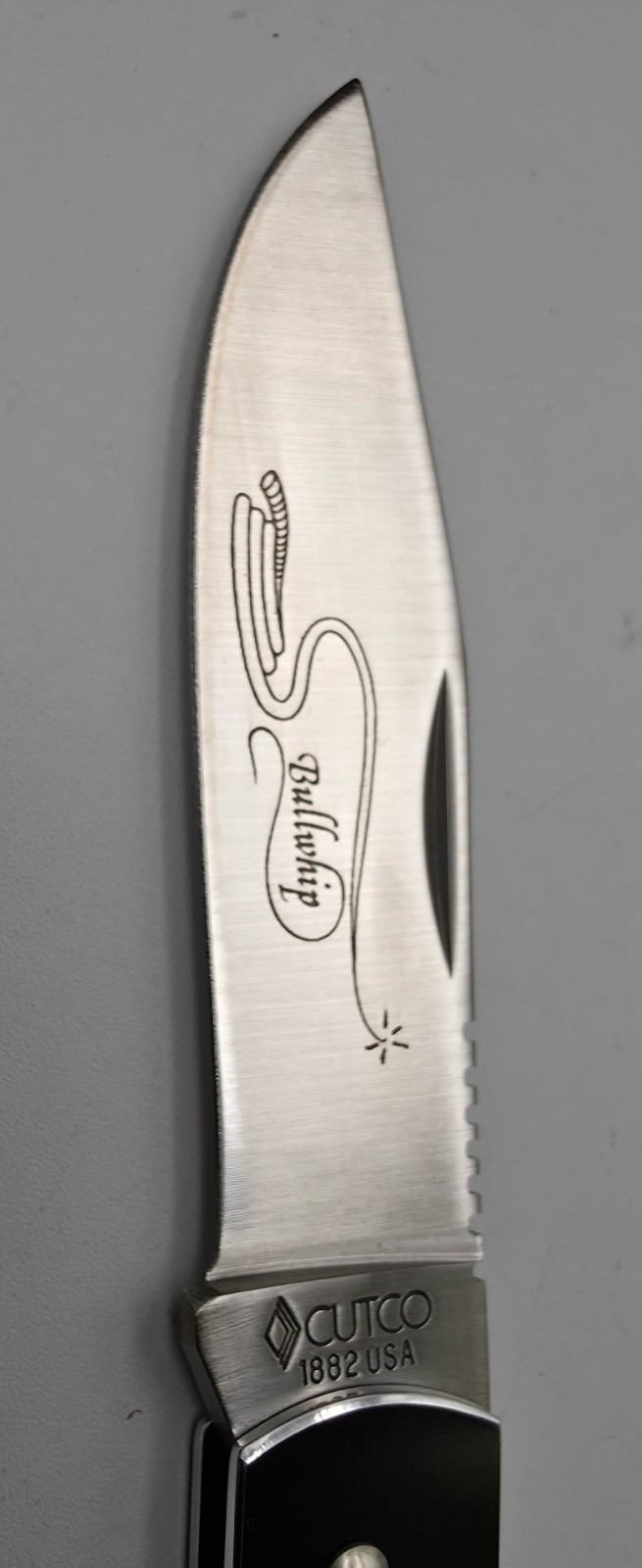 Cutco Bullwhip 1882 Pocketknife w/ Case. NOT A SINGLE BLEMISH MINT CONDITION