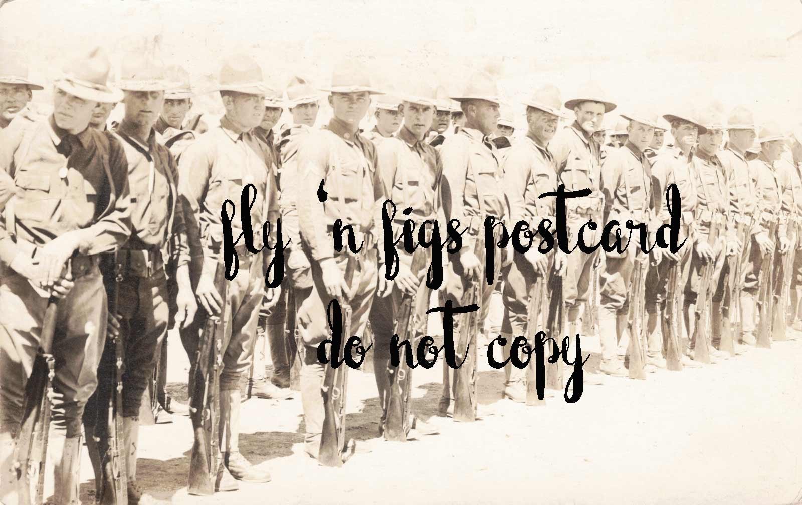 BORDER WAR NOGALES CONFLICT 12TH INFANTRY INTERNATIONAL ST RPPC by LOHN 11.26.15