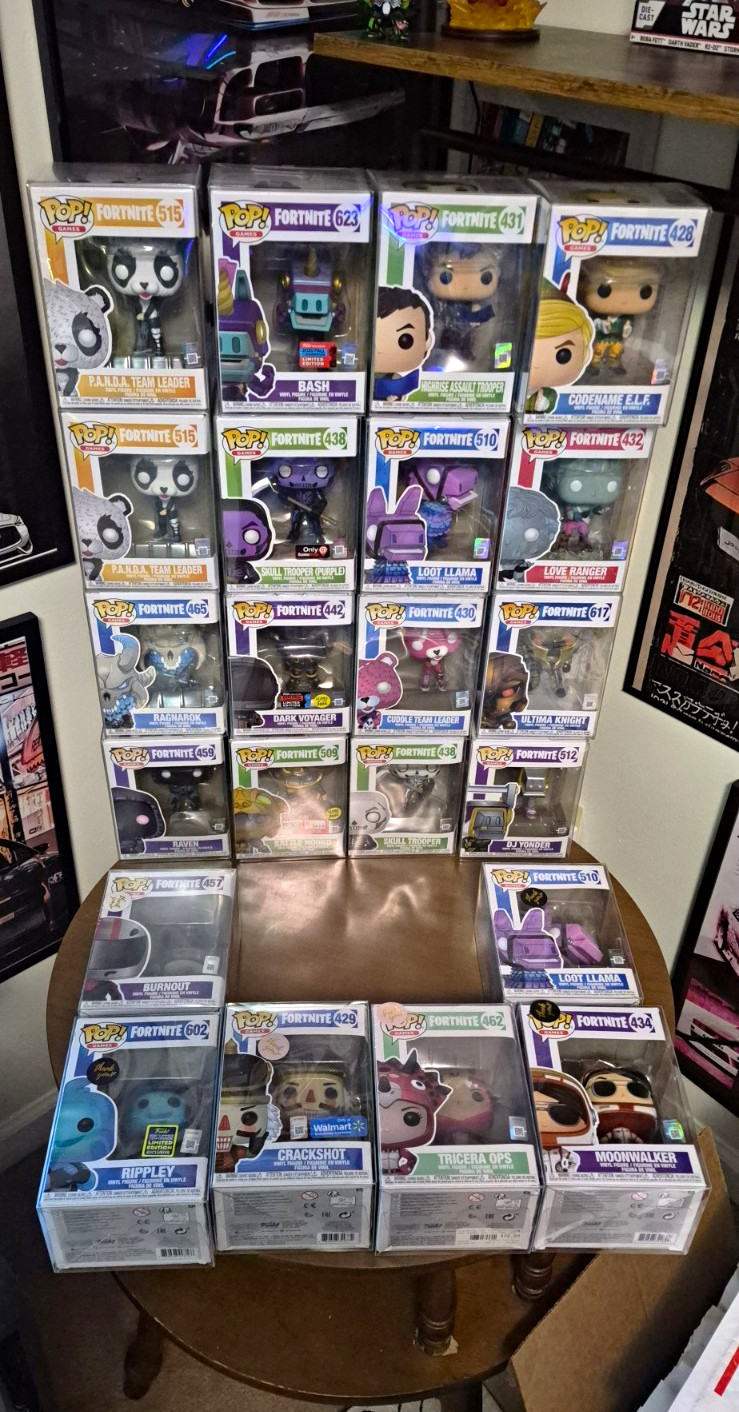 Funko Pop Fortnite Vinyl Mixed Lot Loot Lama X 2 -Player Skins Gamers Glory