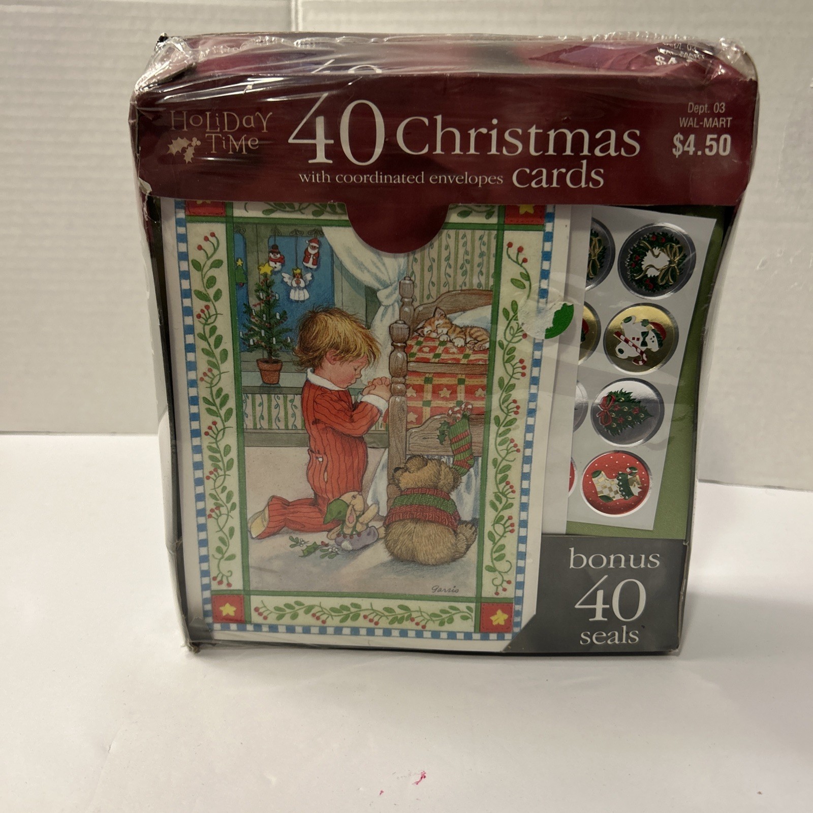 Christmas Cards Assortment 32 Cards w/ Envelopes Inspirational Religious (v)