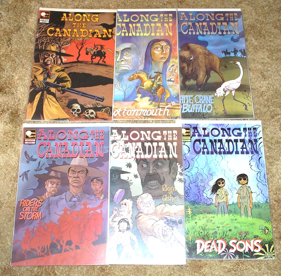 Along The Canadian 1 2 3 4 5 6 Joel Rivers Obion Comics 2004