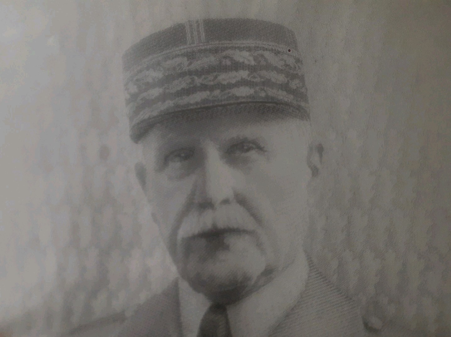 WW2 Collectable Field Marshall Phillipe Petain Ecole De Tissage Lyon 