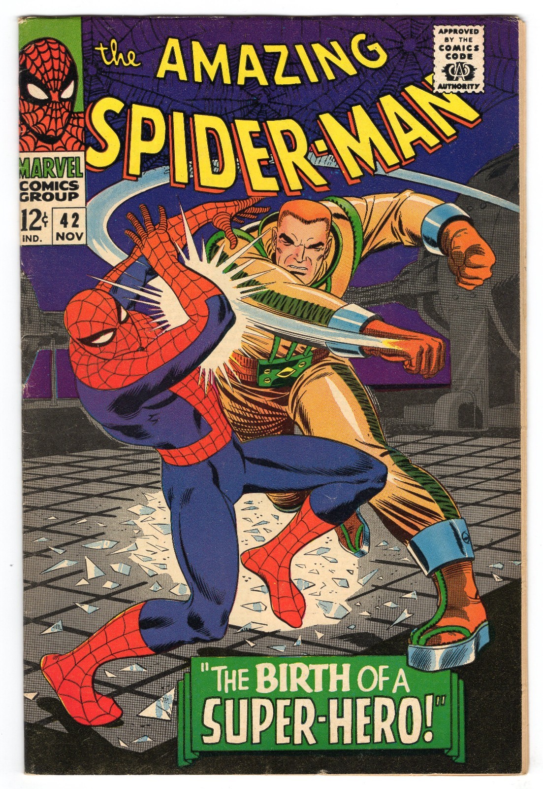 Amazing Spider-Man 42 1966 Marvel Comics VG/F 5.0 1st App Mary Jane 2nd Rhino