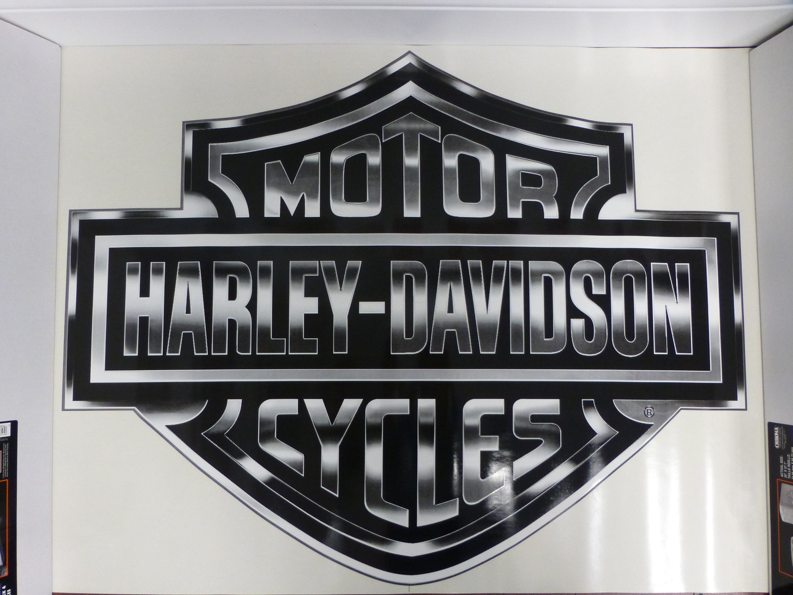 Harley-Davidson Bar & Shield Extra Large Trailer Decal Sticker NEW